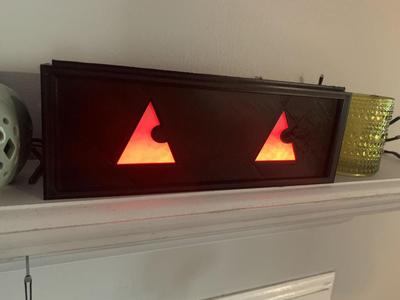 Halloween Box With Creepy Eyes