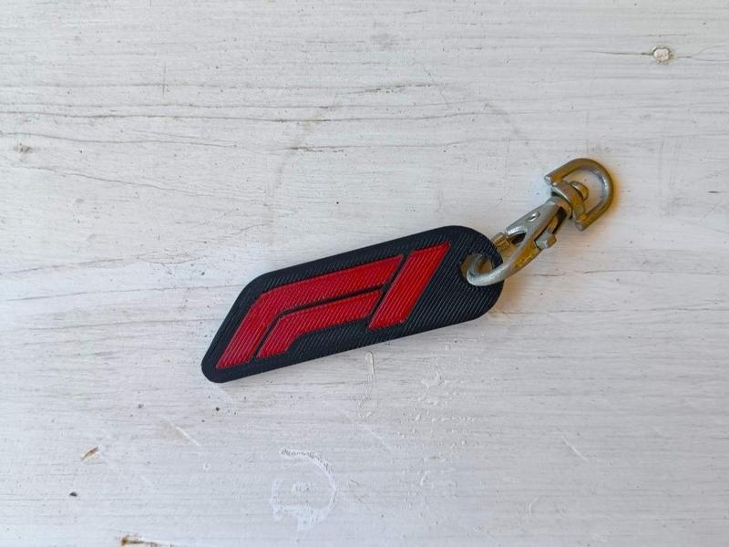 Formula 1 keychain - MULTICOLOR