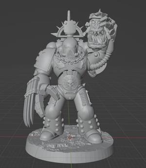 Angry marine Champion