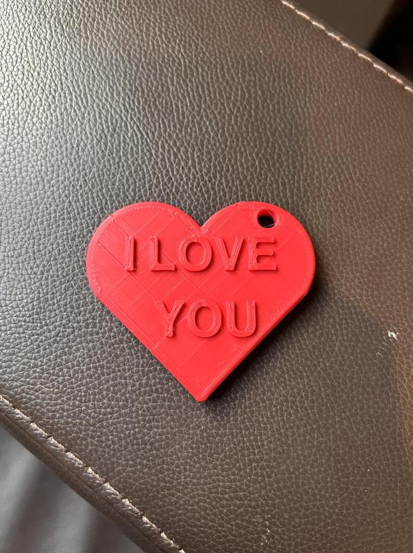 I love you Mothers Day Keychain
