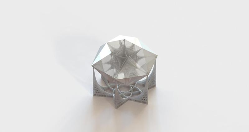 Lattice Gem Trophy