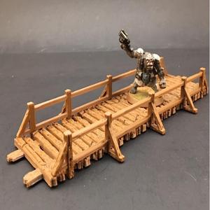 Wooden Bridges for 28mm Miniatures Gaming