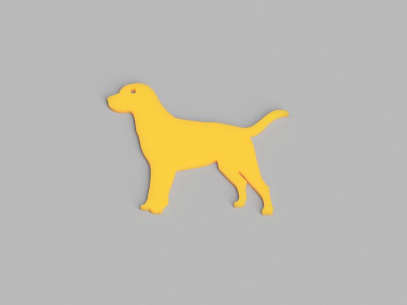 Dog Key Chain