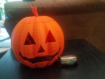 Jack-O-Lanter Halloween Pumpkin (Candy bowl)