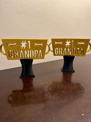 #1 Grandpa Trophy