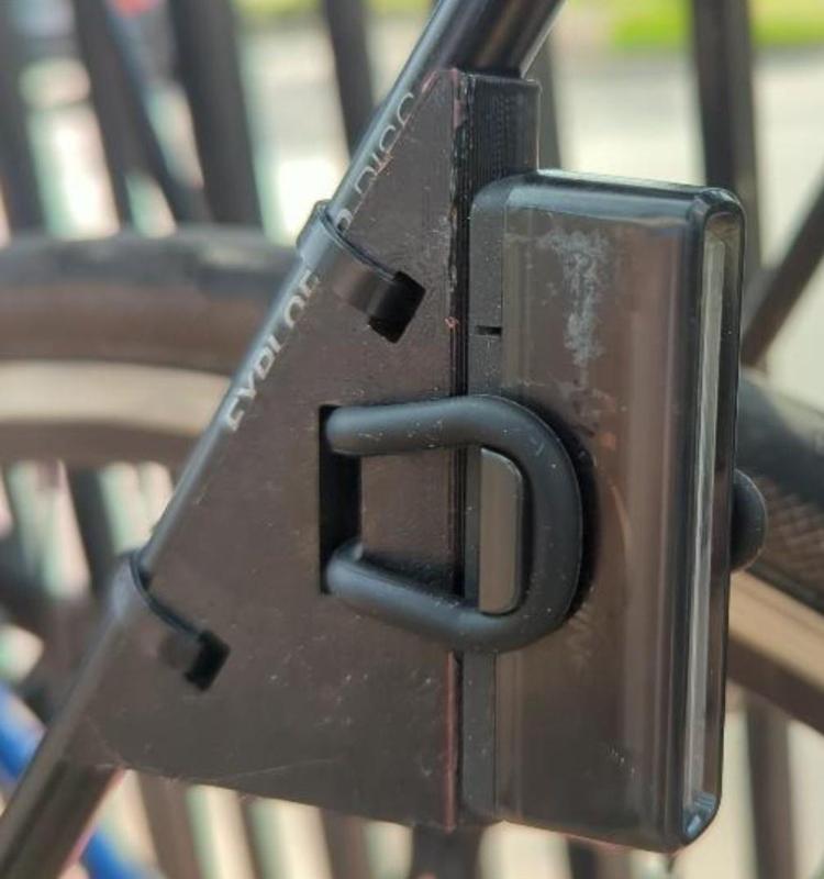 Magicshine / Olight Seemee 30 Topeak Explorer rear rack adapter