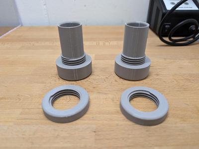 In- and Outlet for Pool filter pump