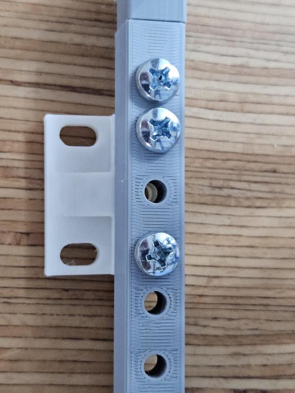 Wall mount adapter for 10 inch network rack