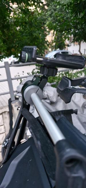 12mm Gps bar Phone holder attachment for Yamaha Tenere 700.