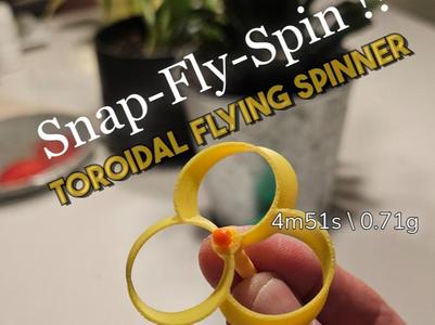 Toroidal Flying Spinner !!!