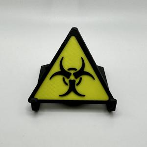 Biohazard Symbol Magnet