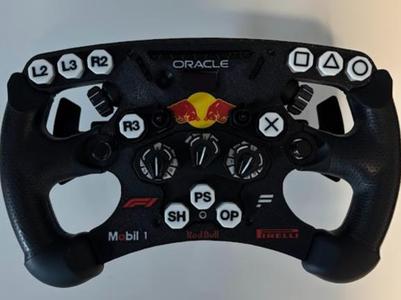 Fanatec F1 Formula V2.5 Frontplate Red Bull-Design