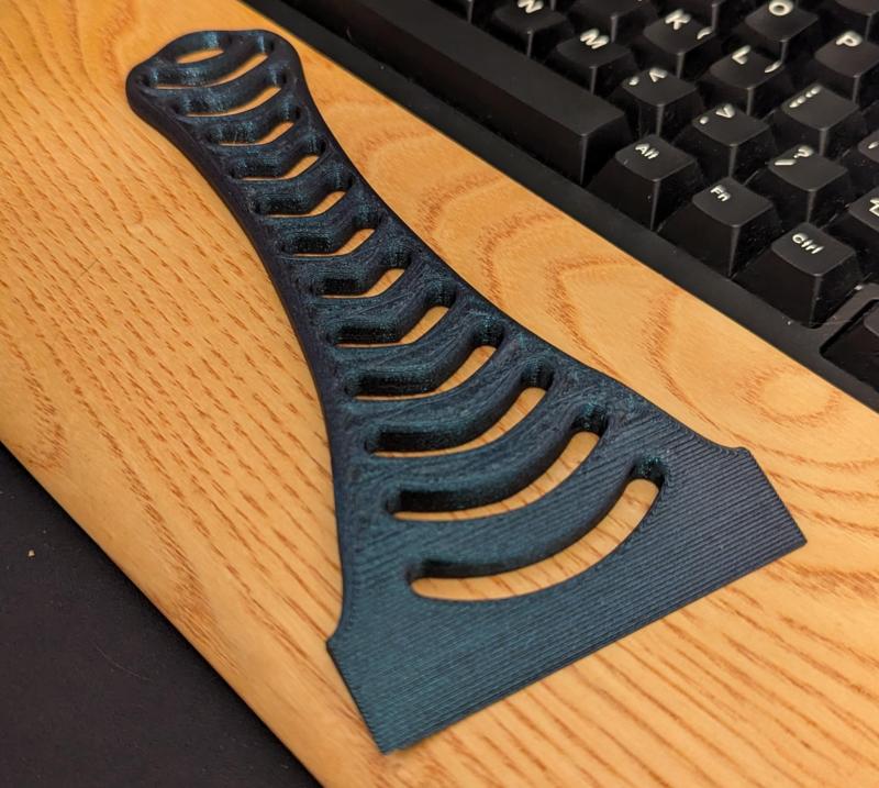 Slotted Print Bed Scraper