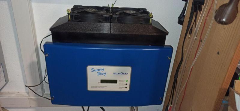 Fan Duct for SMA Sunnny Boy 2500