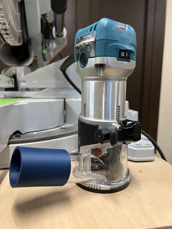 Makita RT0700 to Festool Vacuum Adapter