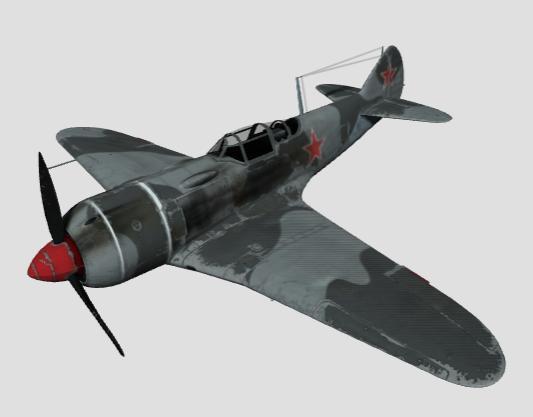 LA 7 Russian plane fighter