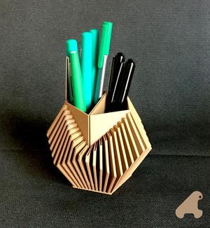 POT A CRAYONS DODECAEDRE