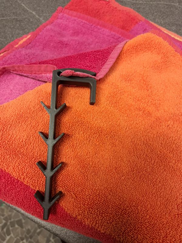 Beach Towel Clip & Travel Hook