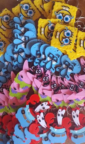 Llaveros Bob Esponja