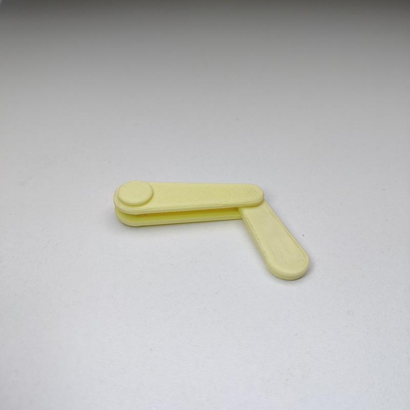 Chaotic pendulum fidget