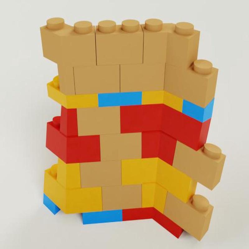 Piezas para talud o rebotadero octogonal