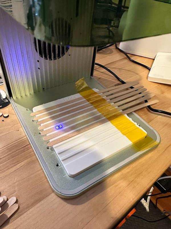 Xtool F1 Coffee stirrer jig