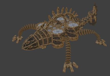 Divine Beast Vah Rudania from the Legend of Zelda,  Breath of the Wild