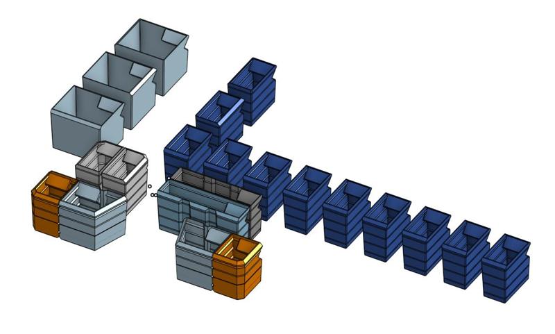 Kistenberg Modular Solution KMS553520R7 Cups/Insterts