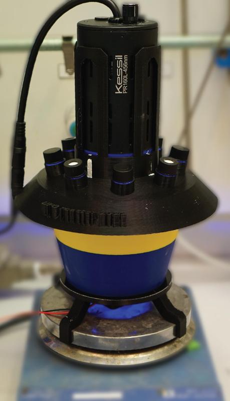 3D printable reactor for reproducible photochemistry in batch