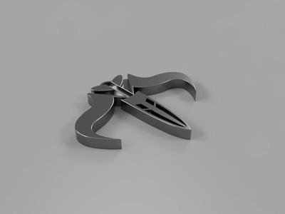 True Mandalorian Signet - Flat Rounded Edges