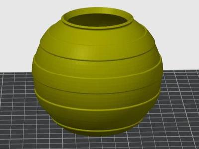 Flowers Pot - Model 01