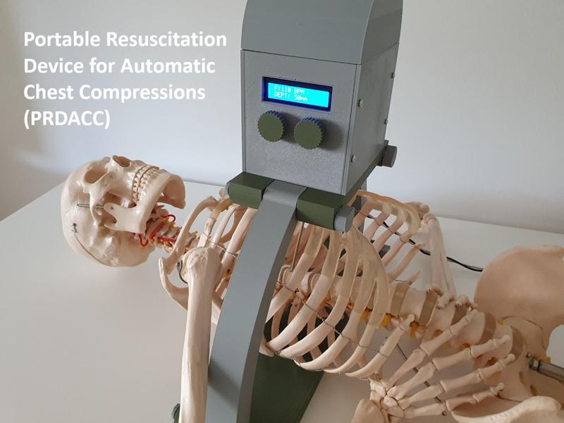 Portable Resuscitation Device for Automatic Chest Compressions (PRDACC)