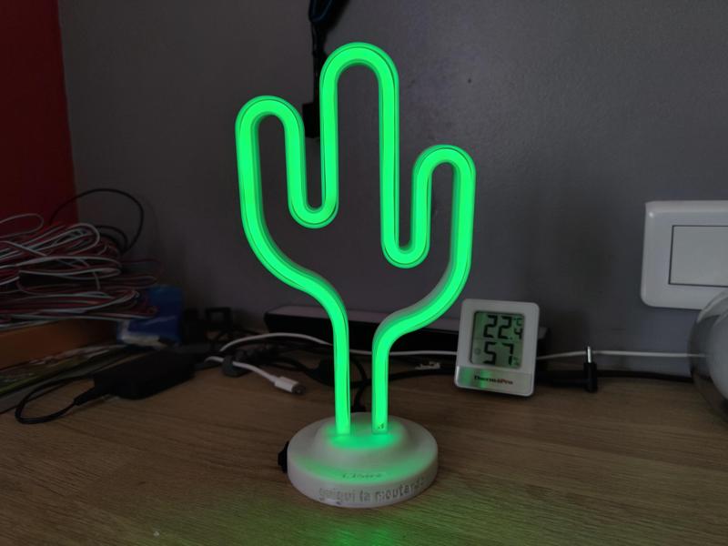 Cactus led neon