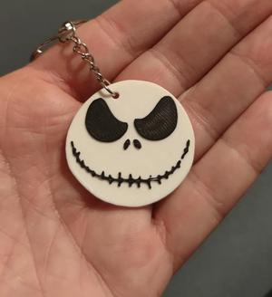 Jack Skellington keychain