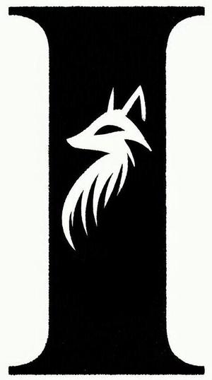 Fox alphabet: Letter I (version 1)