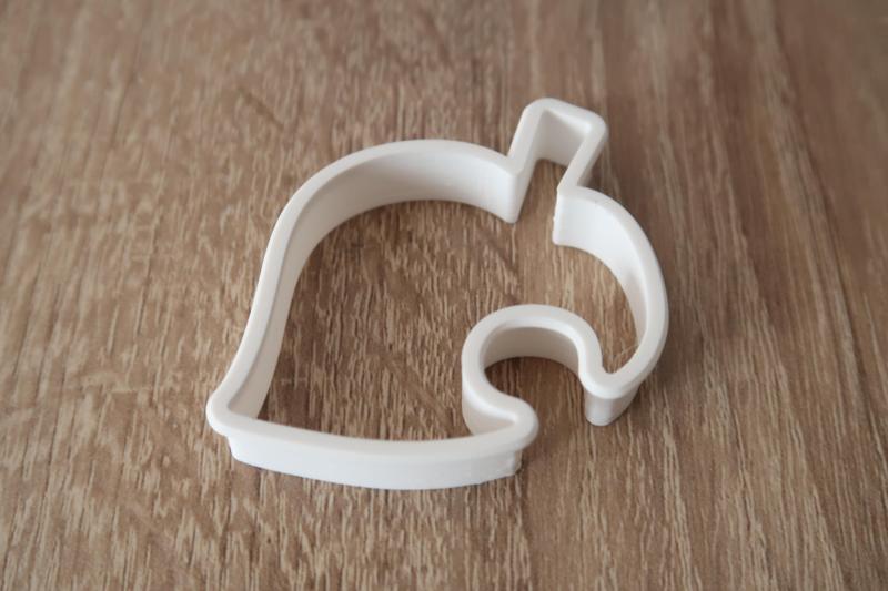 Animal Crossing Leaf Cookie Cutter