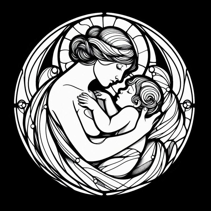 Motherly love 3 (two colours)