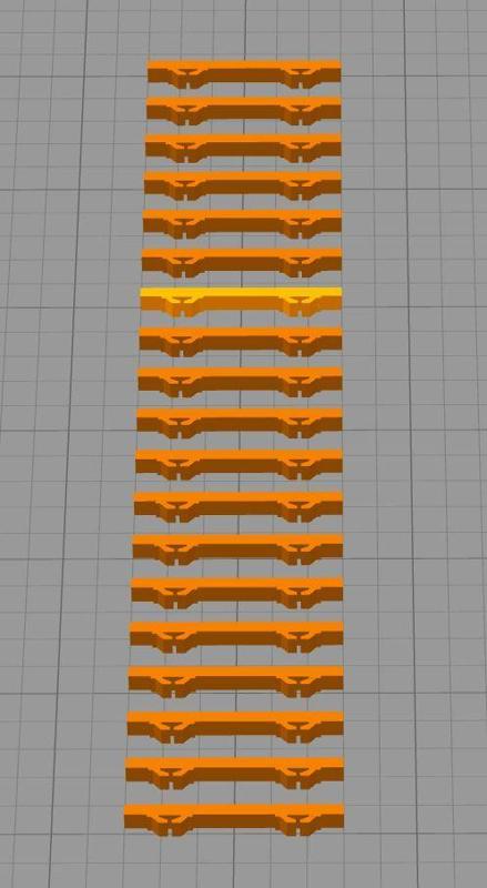 00 gauge Railway Sleepers and chairs