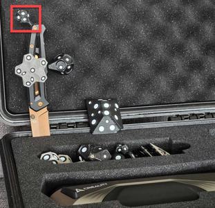 3D Scanning tracking marker platform 3mm - Dodecahedron - magnetic