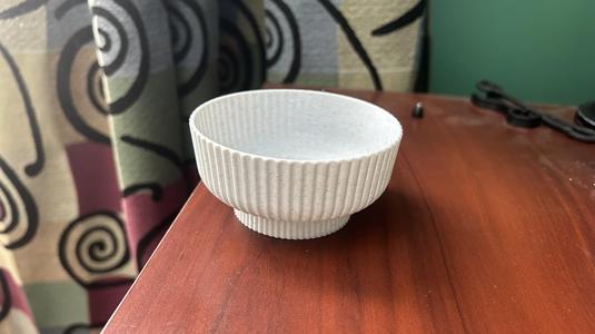 Ribbed bowl