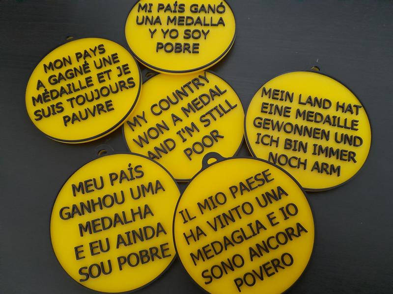 Olympic medals for common people [ENG-ESP-PRT-FRA-DEU-ITA]