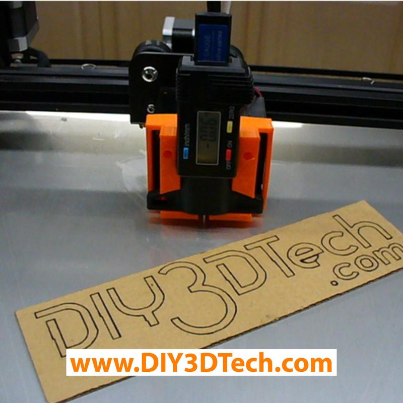 Creality CR-10 Caliper Mount for Bed Leveling / Tramming!