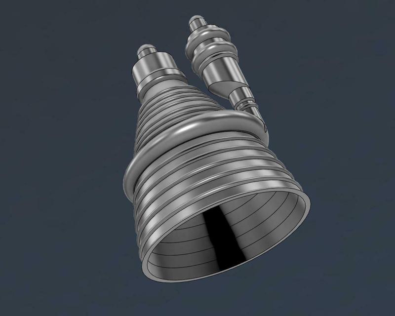 1/144 F1 Engine for Airfix
