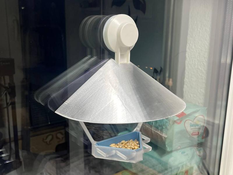 IKEA Tisken Window Bird Feeder