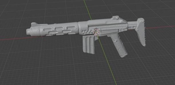 GI JOE 1988 SUPER TROOPER GUN SCANNED