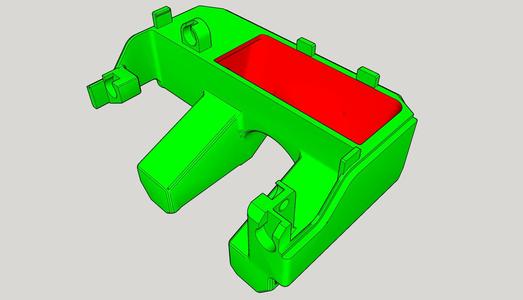 Bambulab fan duct v7