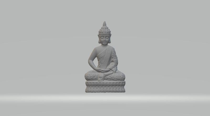 Buddha Statue 3D print model