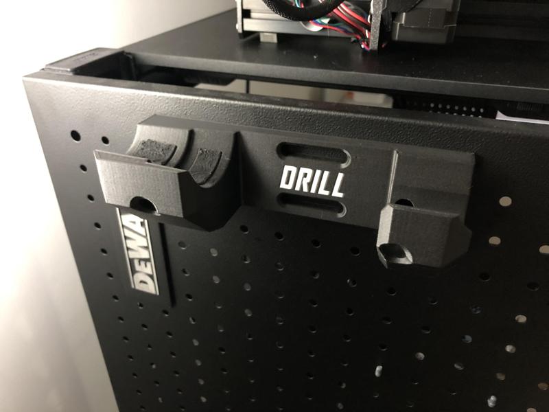 DeWalt Drill Pegboard Mount