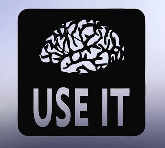 wall art brain, 2d art brain, line art brain, brain decor, use brain