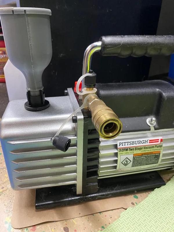 Vacuum Pump Vapor Filter Adapter For Harbor Freight Tools